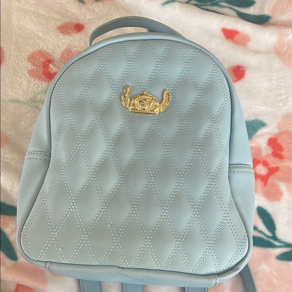 Disney Blue Backpack with Iconic Design